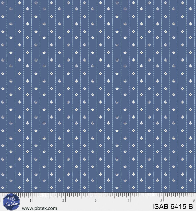 Isabella Set Motif Stripe Blue