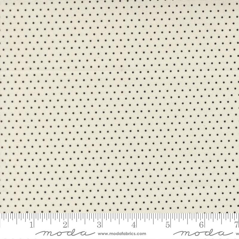 Ink Dots Porcelain Black 55749 12 Moda #1