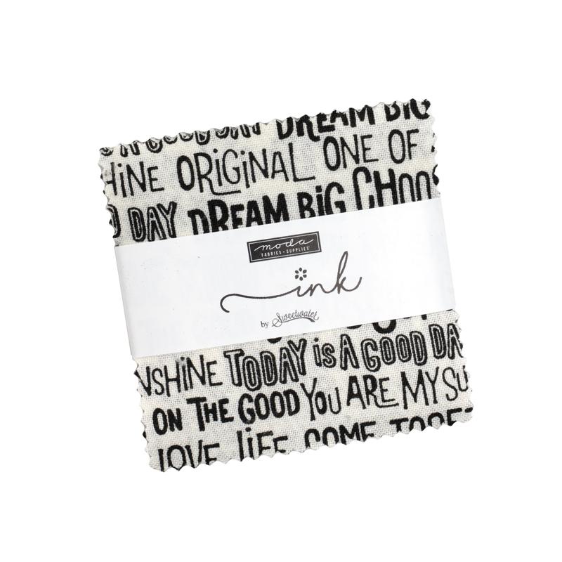 Ink Mini Charm 55740MC Moda Precuts#1
