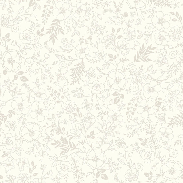 Kimberbell Cottontail Farm Toile Cream Fabric From Maywood Studio