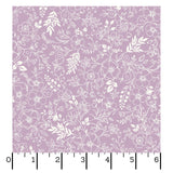 Kimberbell Cottontail Farm Toile Plum Fabric From Maywood Studio