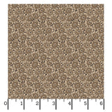 Nottingham Daisy Cluster Cream Tan Fabric From Maywood Studio