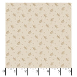 Nottingham Mini Flower Cream Fabric From Maywood Studio