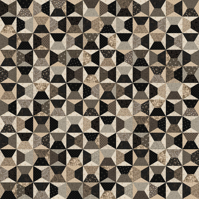 Nottingham Cheater Quilt Multi Fabric From Maywood Studio