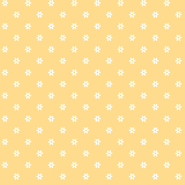 Kimberbell Cottontail Farm Daisy Dot Yellow Fabric From Maywood Studio