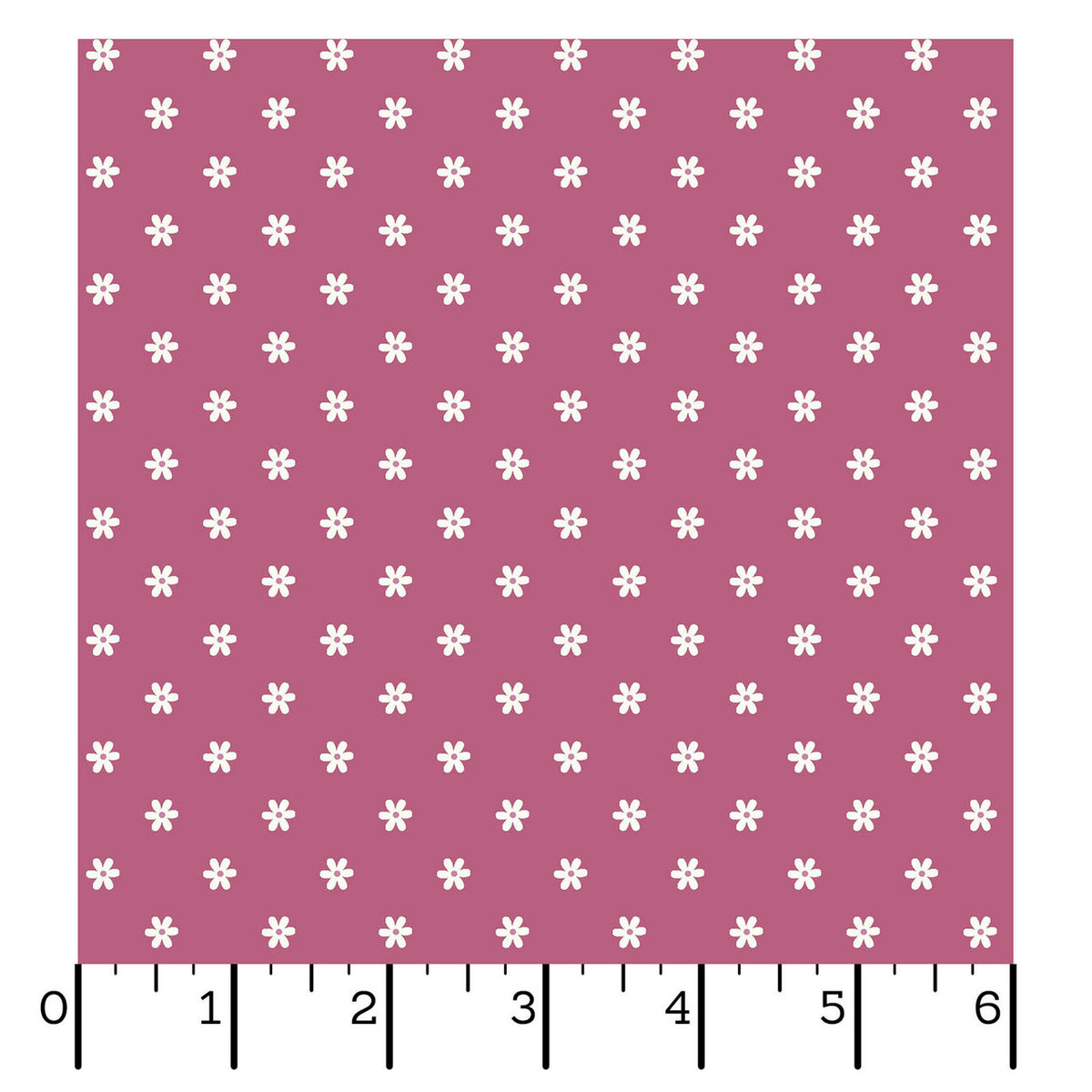 Kimberbell Cottontail Farm Daisy Dot Violet Fabric From Maywood Studio