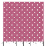 Kimberbell Cottontail Farm Daisy Dot Violet Fabric From Maywood Studio