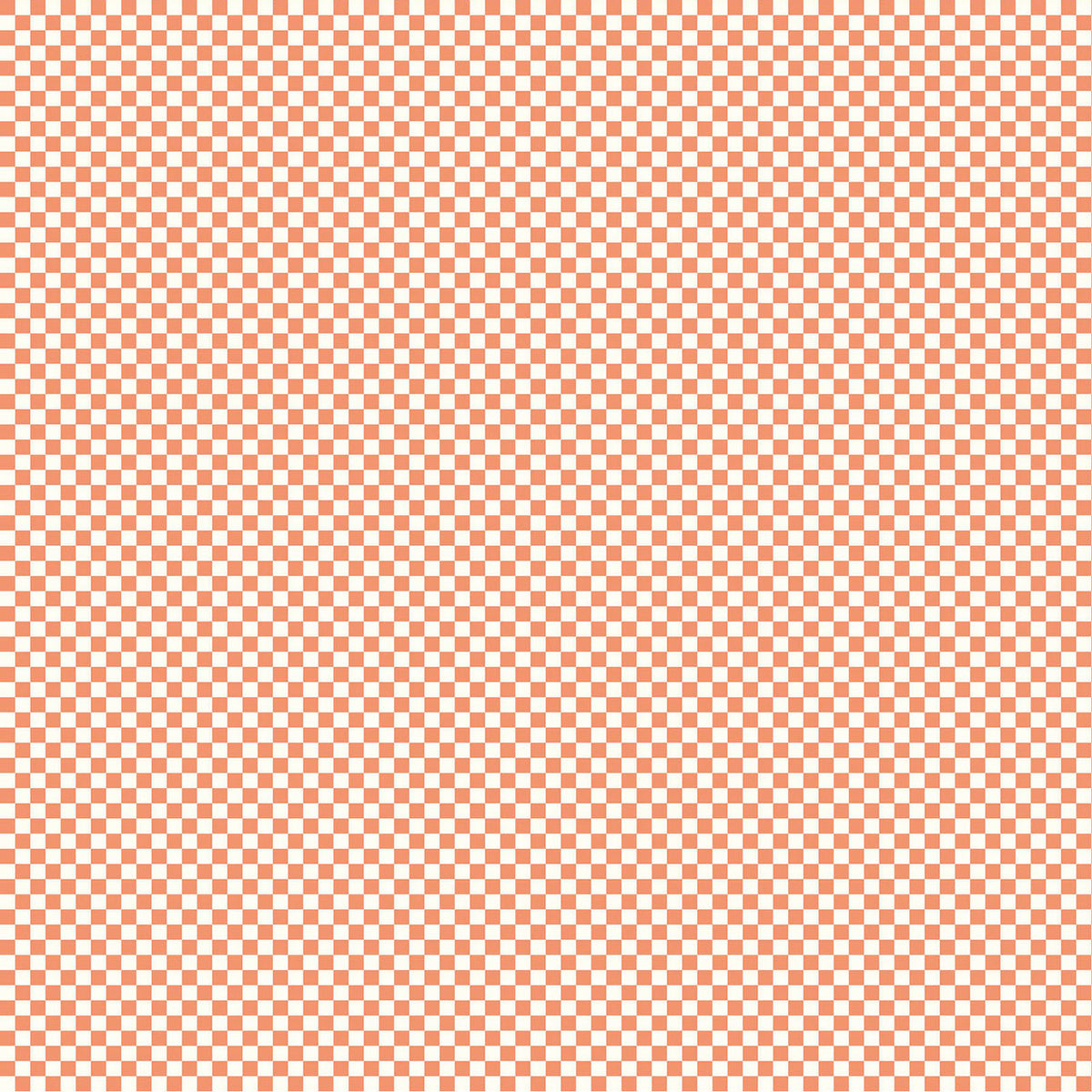 Kimberbell Cottontail Farm Mini Check Terracotta Fabric From Maywood Studio