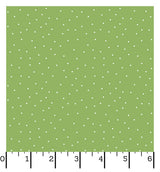 Kimberbell Basics Green/White Tiny Dots by Maywood Studio
