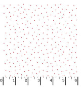 Kimberbell Basics White/Red Tiny Dots by Maywood Studio