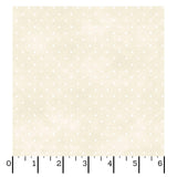 Playtime Flannel Tiny Dot Cream Fabric From Maywood Studio