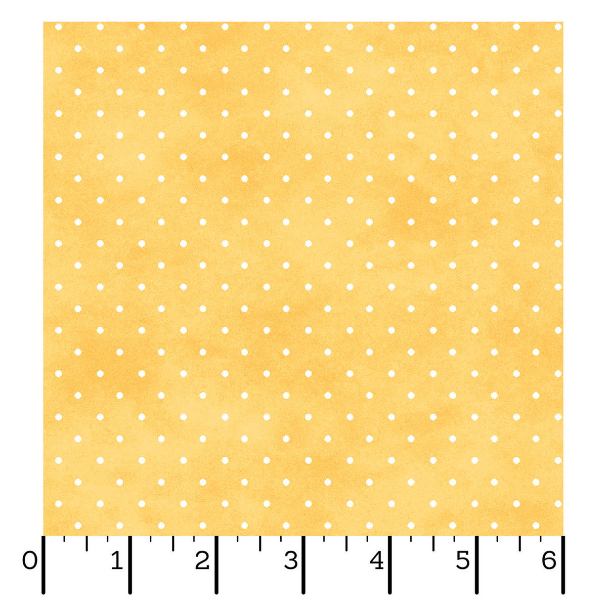Playtime Flannel Tiny Dot Golden Yellow Fabric From Maywood Studio