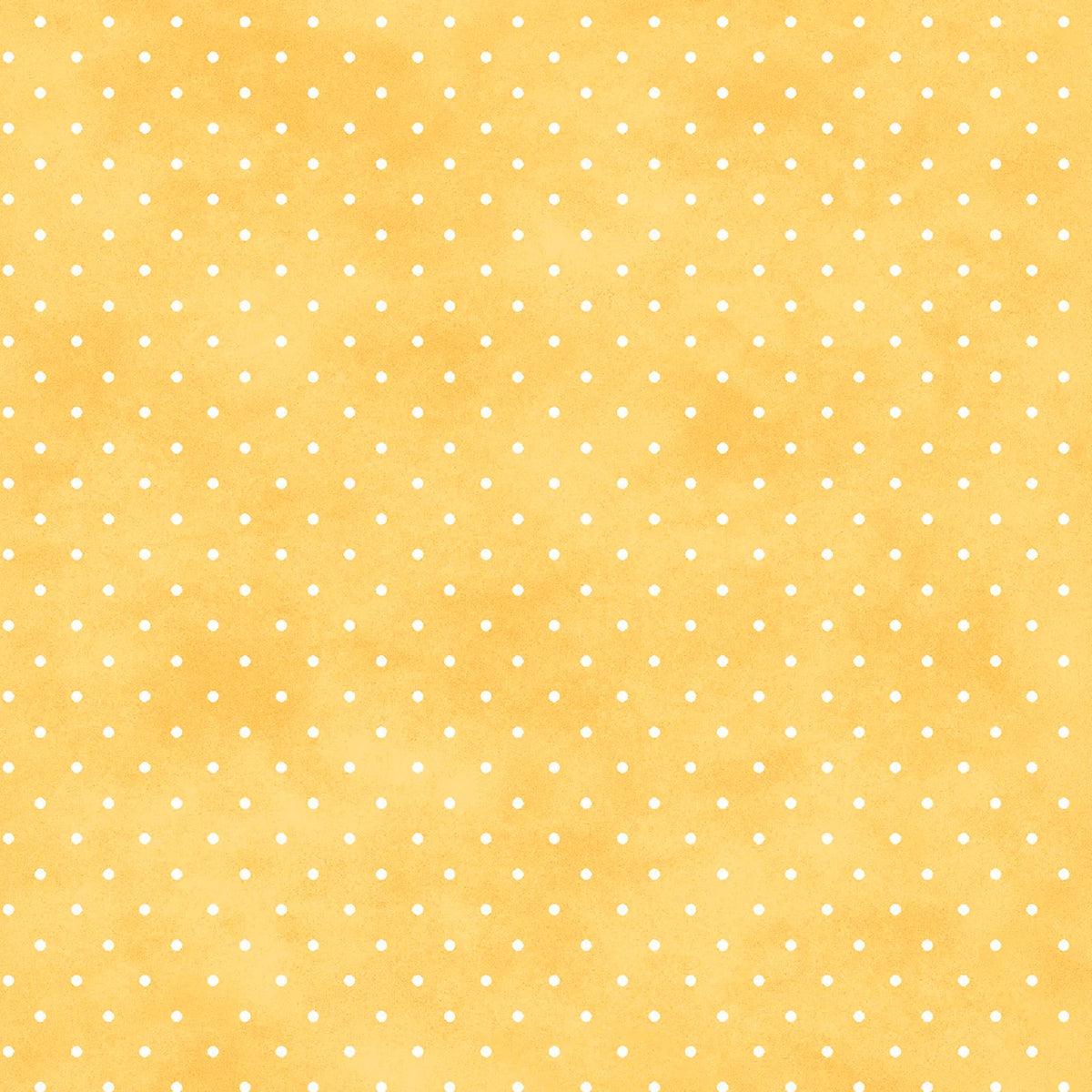 Playtime Flannel Tiny Dot Golden Yellow Fabric From Maywood Studio