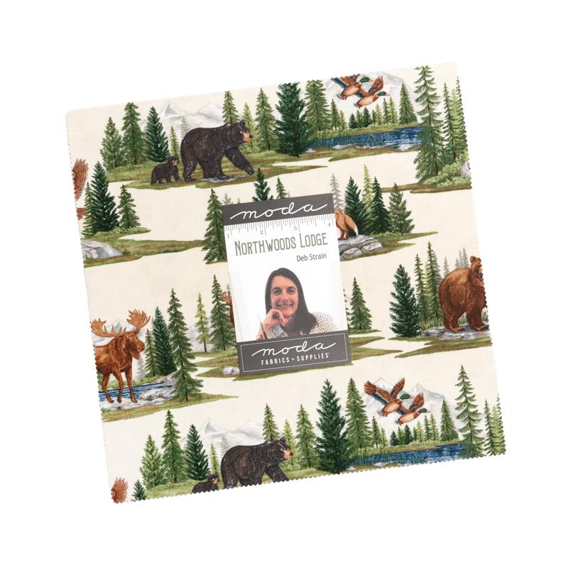 Northwoods Lodge Layer CakeÂ® 56190LC Moda Precuts#1