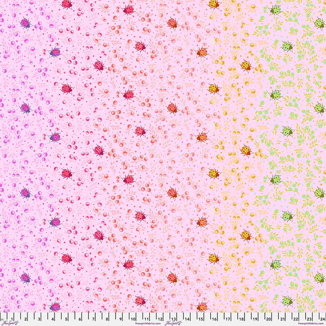 Down to Earth Spot On Afterglow Fabric From Tula Pink