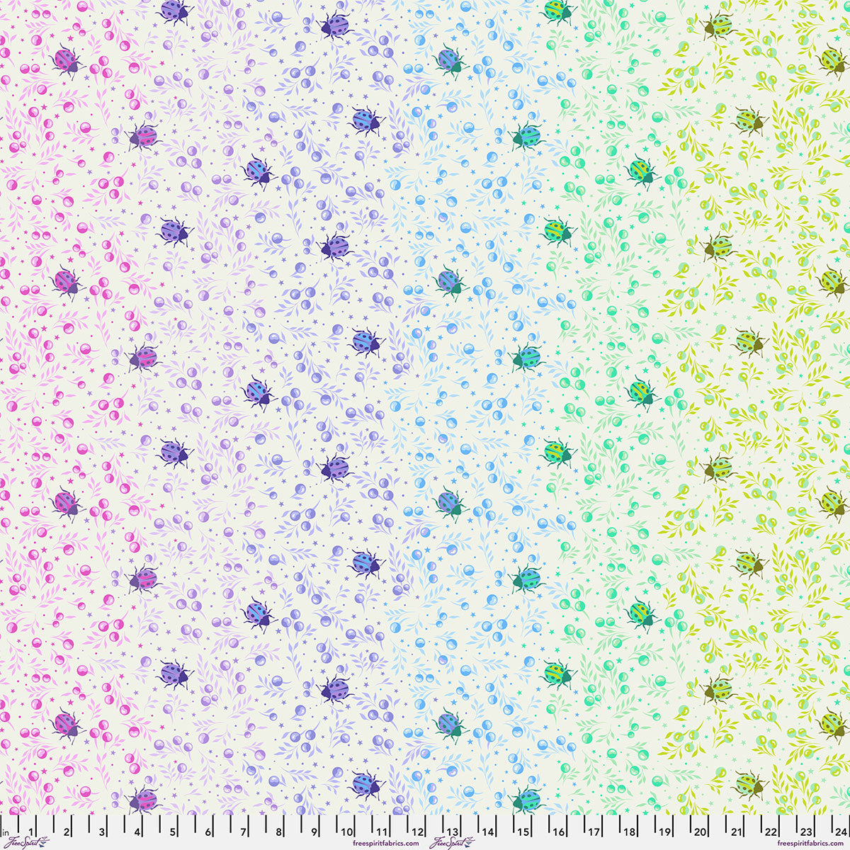 Down to Earth Spot On Daybreak Fabric From Tula Pink