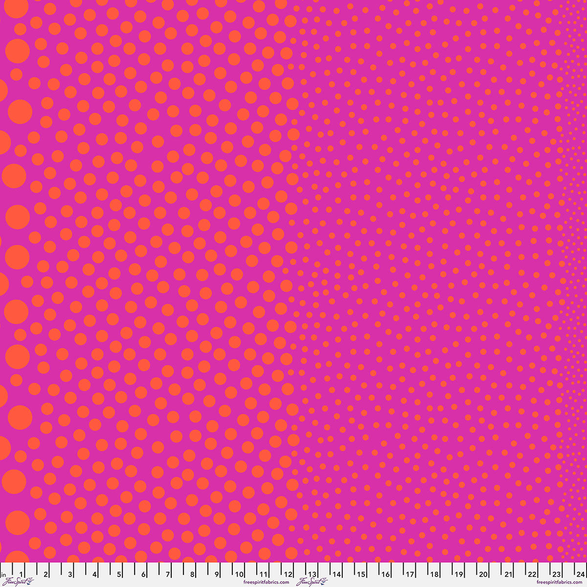 True Colors Sticks and Stones Stones Pinkerberry Fabric From Tula Pink