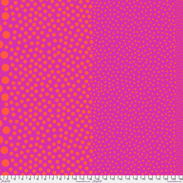 True Colors Sticks and Stones Stones Pinkerberry Fabric From Tula Pink