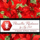 Poinsettia Radiance Holly Toss Cream 806236