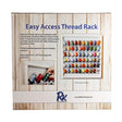 Wooden Thread Rack Whitewashed by RNK Distributing