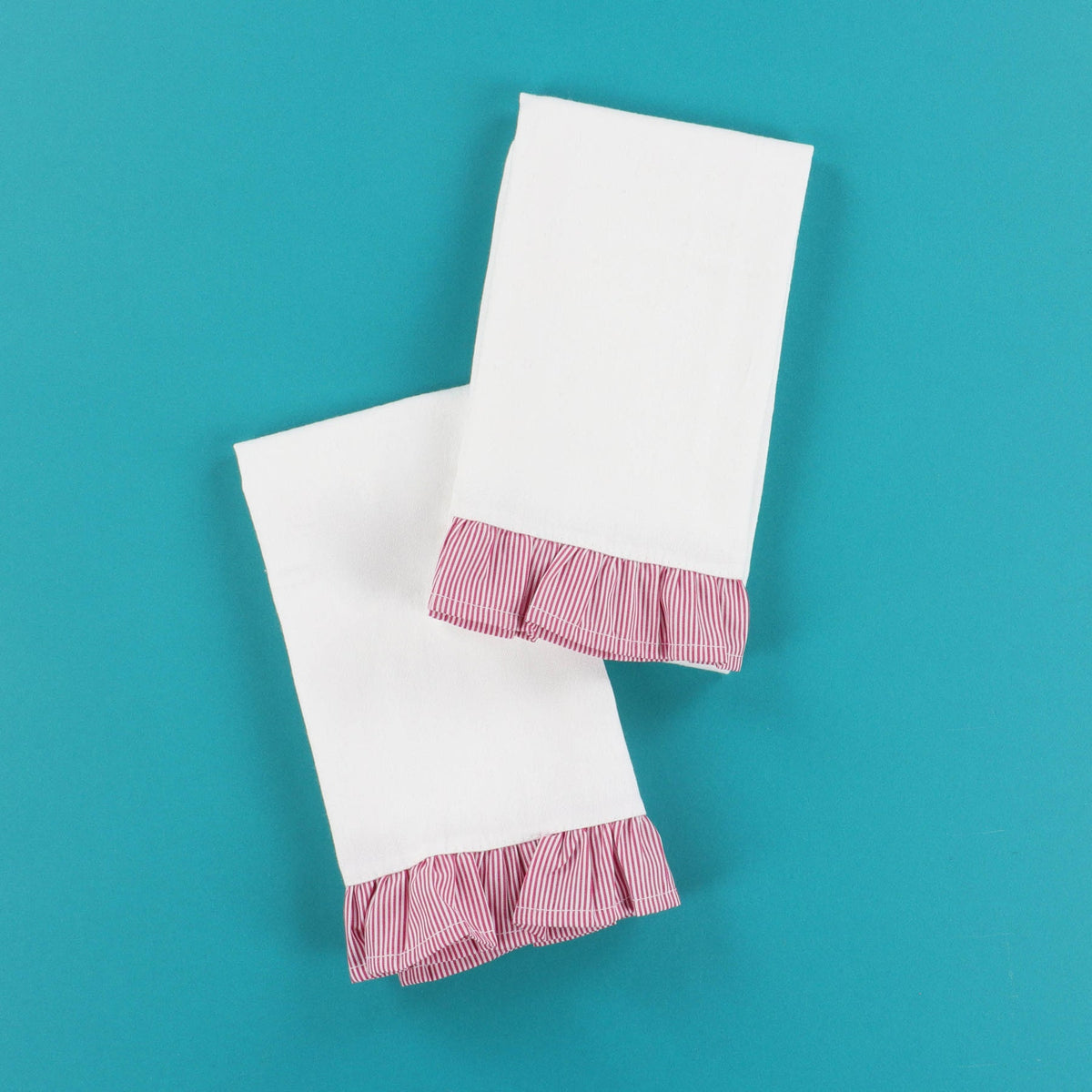 Kimberbell Ruffled Tea Towel