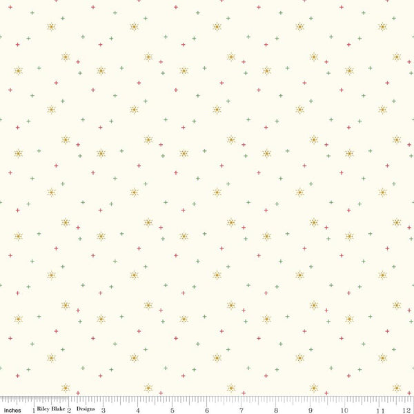 Sparkler Snowflake Cotton