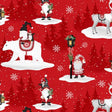 Snowy Gnomies Scenic Gnomes Red 806114