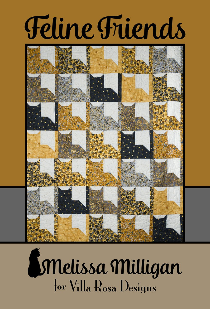Villa Rosa Designs Feline Friends Quilt Pattern