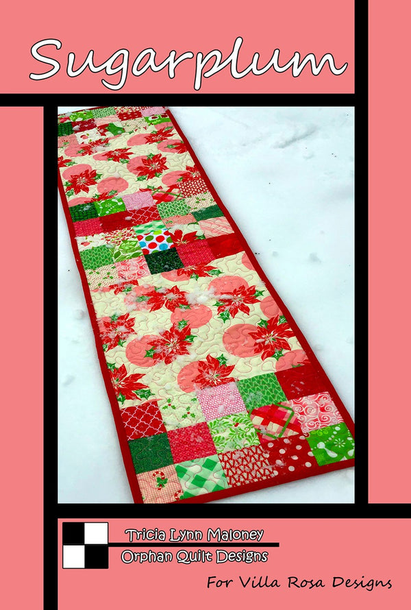 Villa Rosa Designs Sugarplum Table Runner Pattern