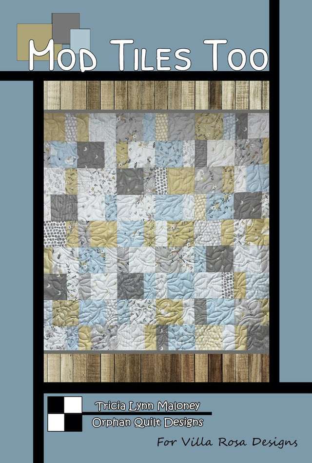 Villa Rosa Designs Mod Tiles Too Quilt Pattern