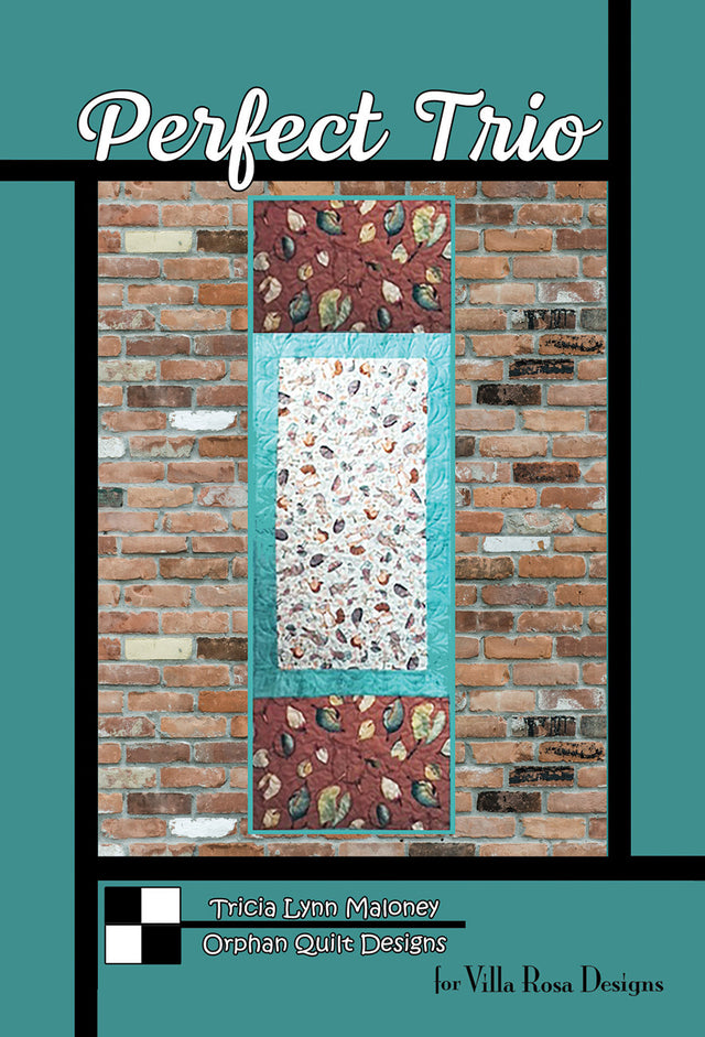 Perfect Trio Orphan Quilt Pattern by Villa Rosa Designs