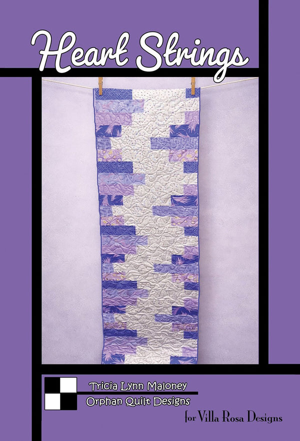 Villa Rosa Designs Heart Strings Table Runner Pattern
