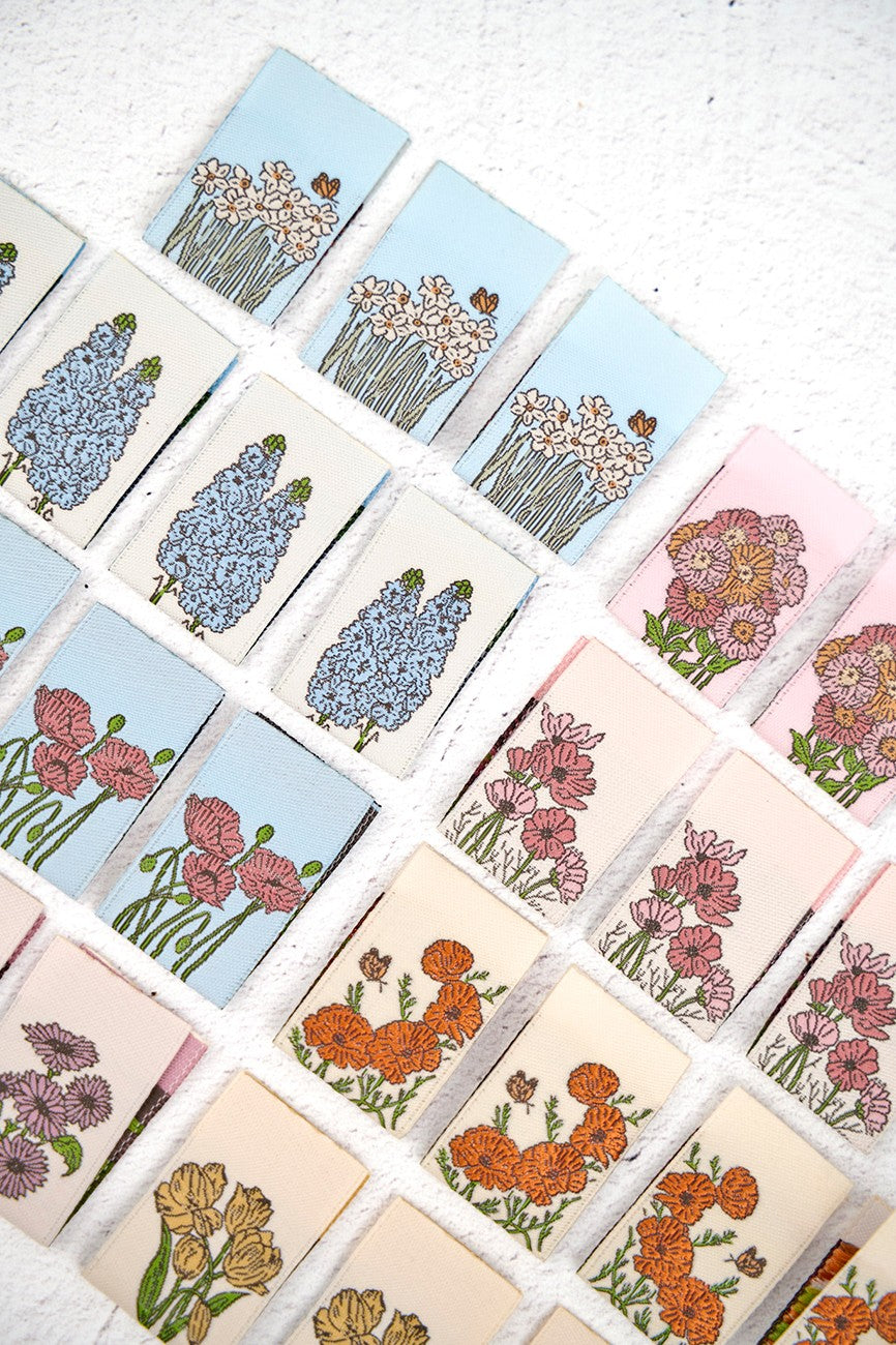 My Secret Garden Woven Label Pack