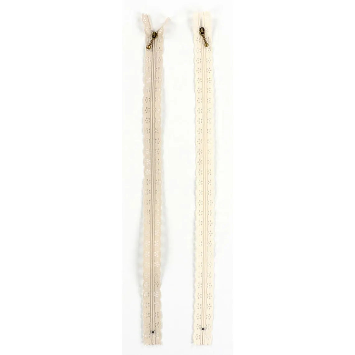 Kimberbell Cream & Pebble Lace Zipper 2-Pack