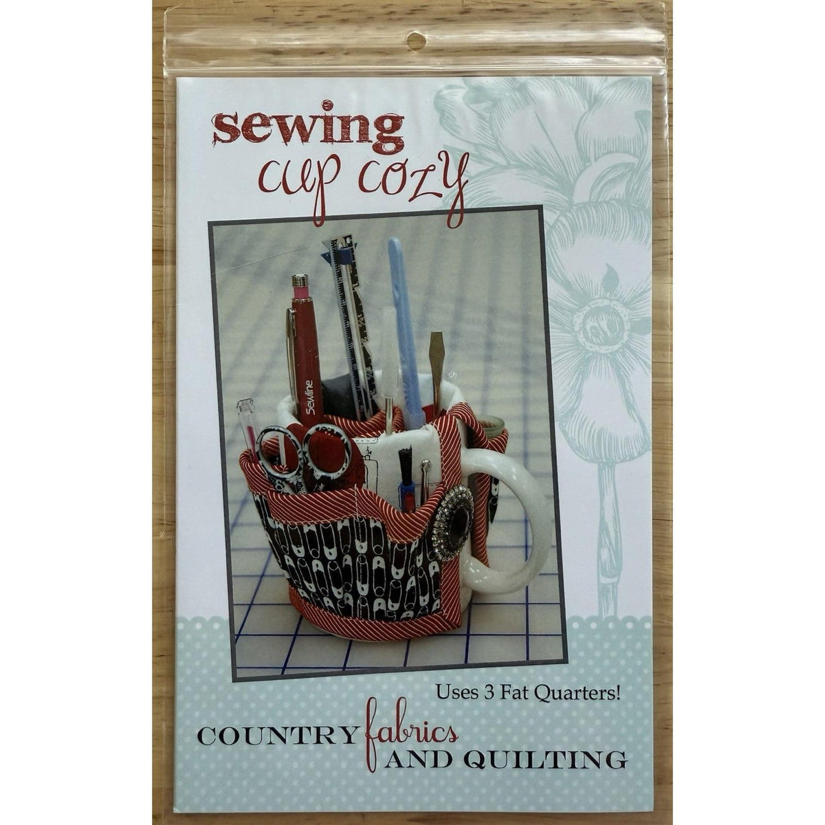 Sewing Cup Cozy Pattern